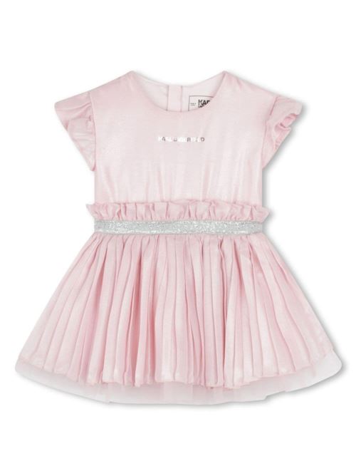 Abito neonata rosa Karl Lagerfeld Kids | Z30279475